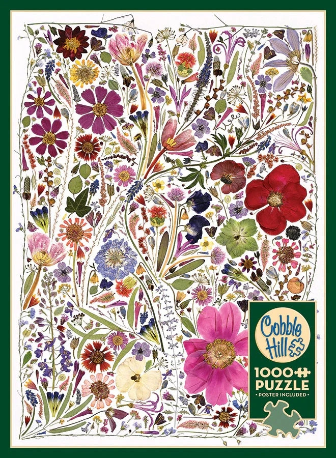 Blooming Beauty Puzzle: 1000 Piece Floral Spring Scene Challenge!